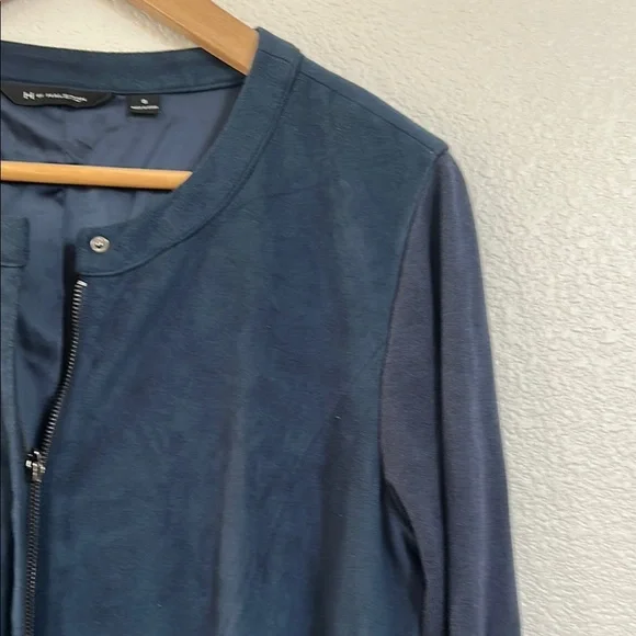 H by Halston Navy Long Sleeve Dress - Picture 3 of 6